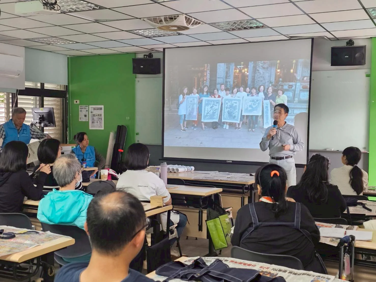 台北海洋科技大學魚拓研習